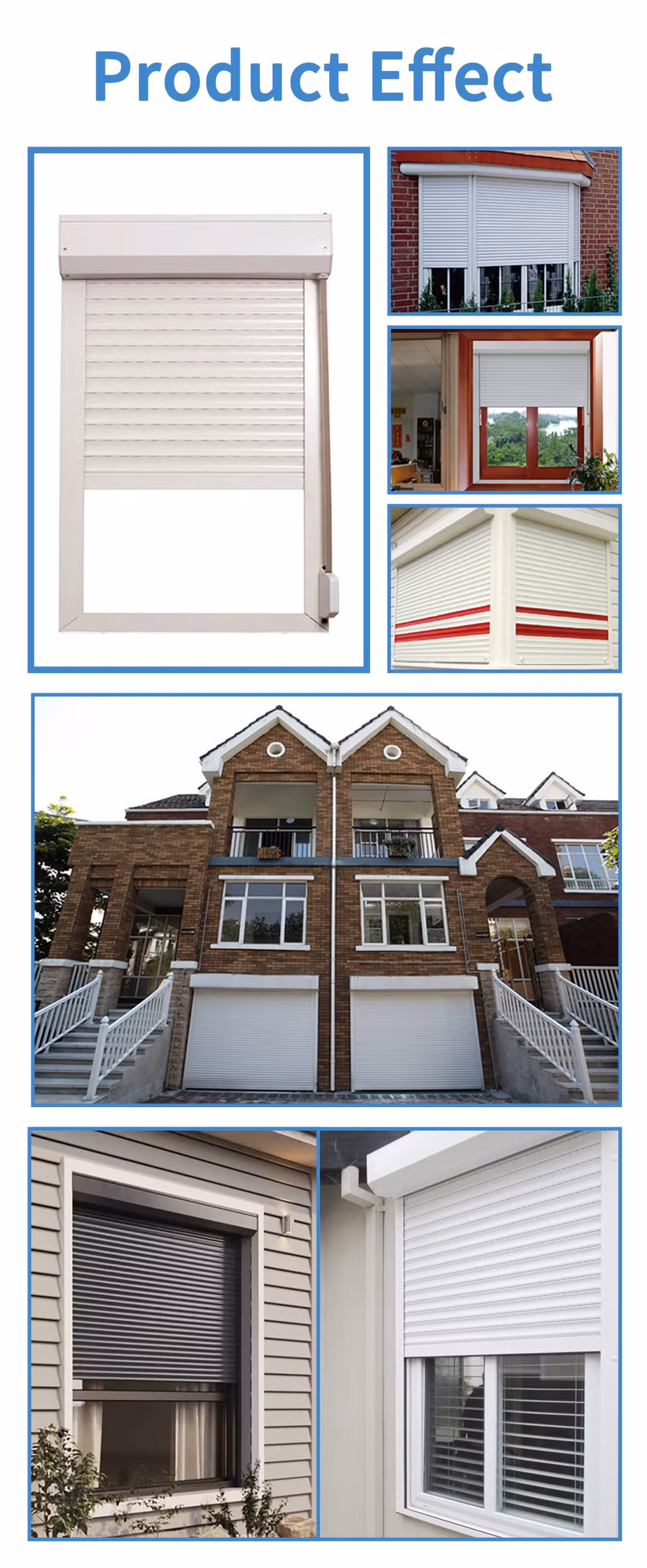 Industrial Automatic Overhead Quick Roll up or Roller Shutter Door for Warehouse