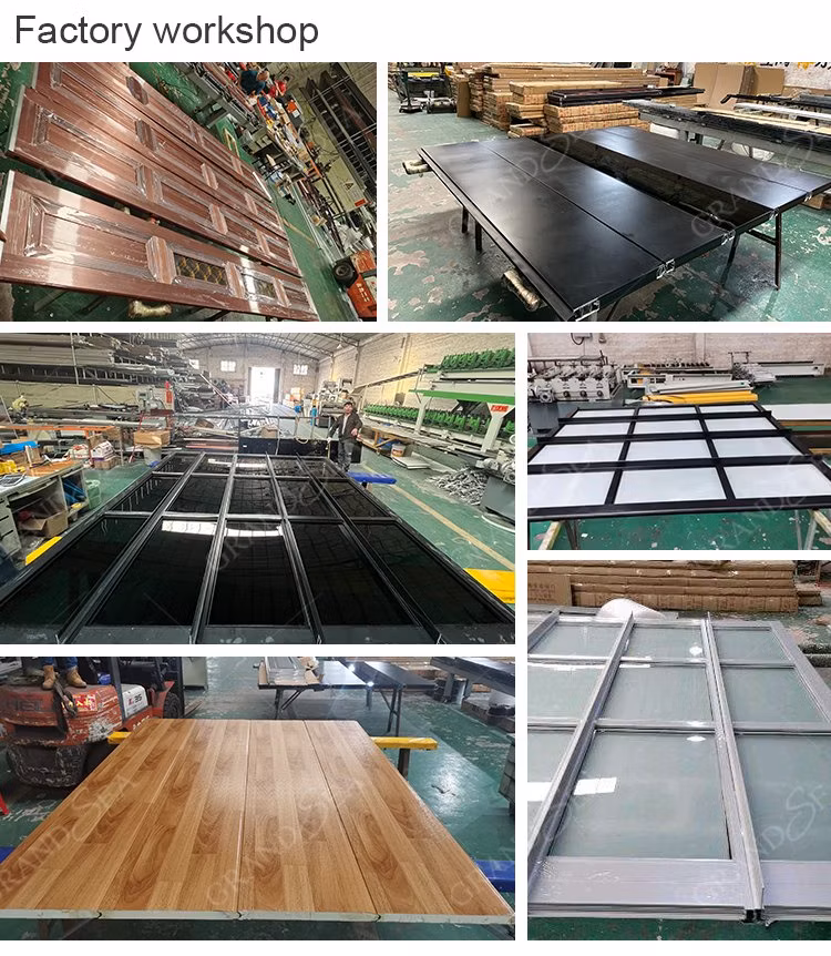 Industrial Door Manufacturer High Quality Automated Sectional Garage Doors Garage Lift up Overhead Doors