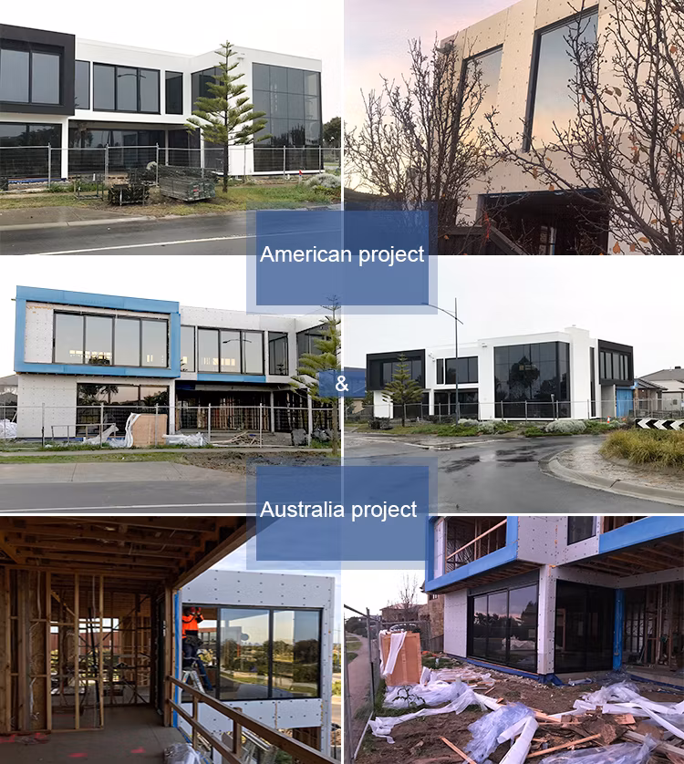 Modern Disign Automatic Metal Sectional Aluminum Glass Overhead Roller Shutter Industrial Steel Garage Door