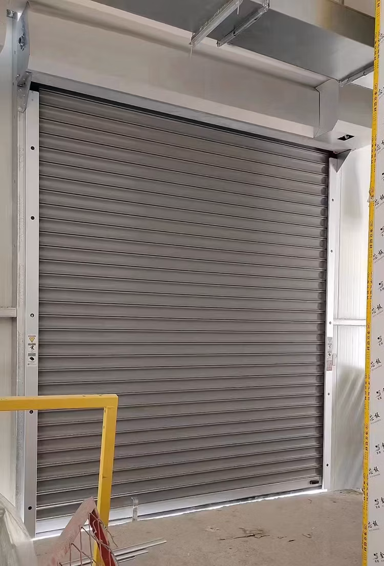 Wholesale Security Industrial or Commercial Automatic Galvanized/Stainless Steel Metal Large Wind Proof Resistant Rolling Roll up Warehouse Roller Shutter Door
