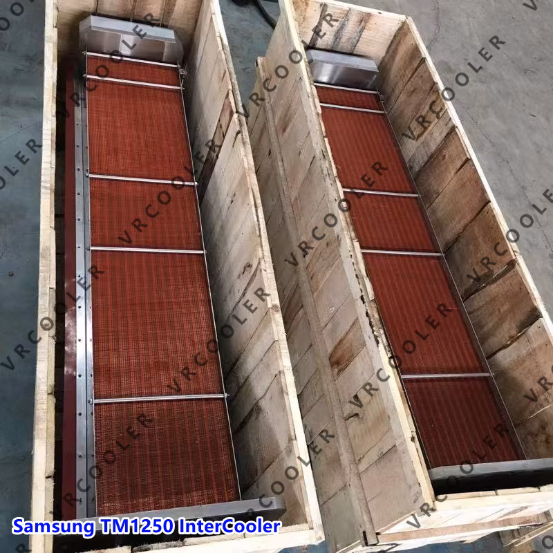 Ingersoll Rand Copper Intercooler Core Centac II 3cii 2st Stage 7X15261/7X12834