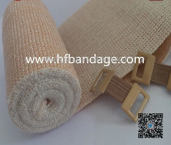 Stretched, Beige, Wide Surgical Bandages for Leg, Knee, Sprain, Wrist, Chest, Body, Medical