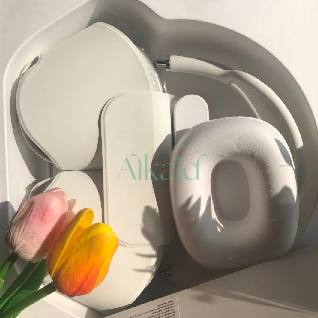 Wireless Headphones Noise Cancelling Bt Foldable HiFi Deep Bass Earphones Hi-Res Audio with Mic Headband Headphones Max