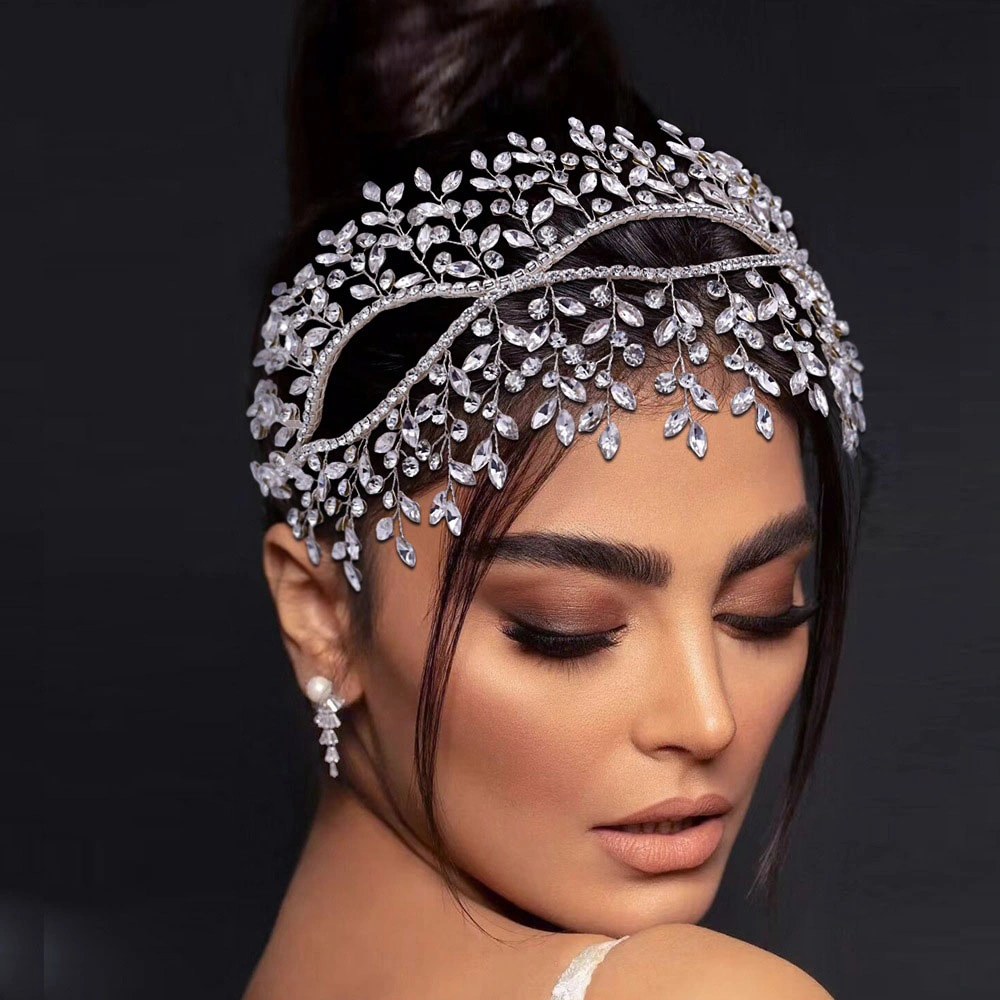 Yp126 Wedding Accessory Headdress Hair Accessories Evening Bridal Wide-Brimmed Headband