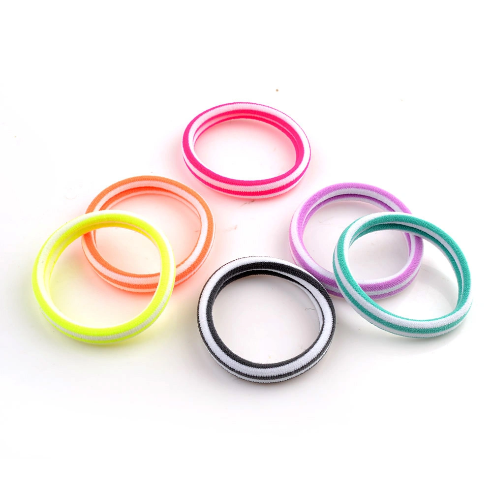 China Colorful Women Elastic Hair Rope Band