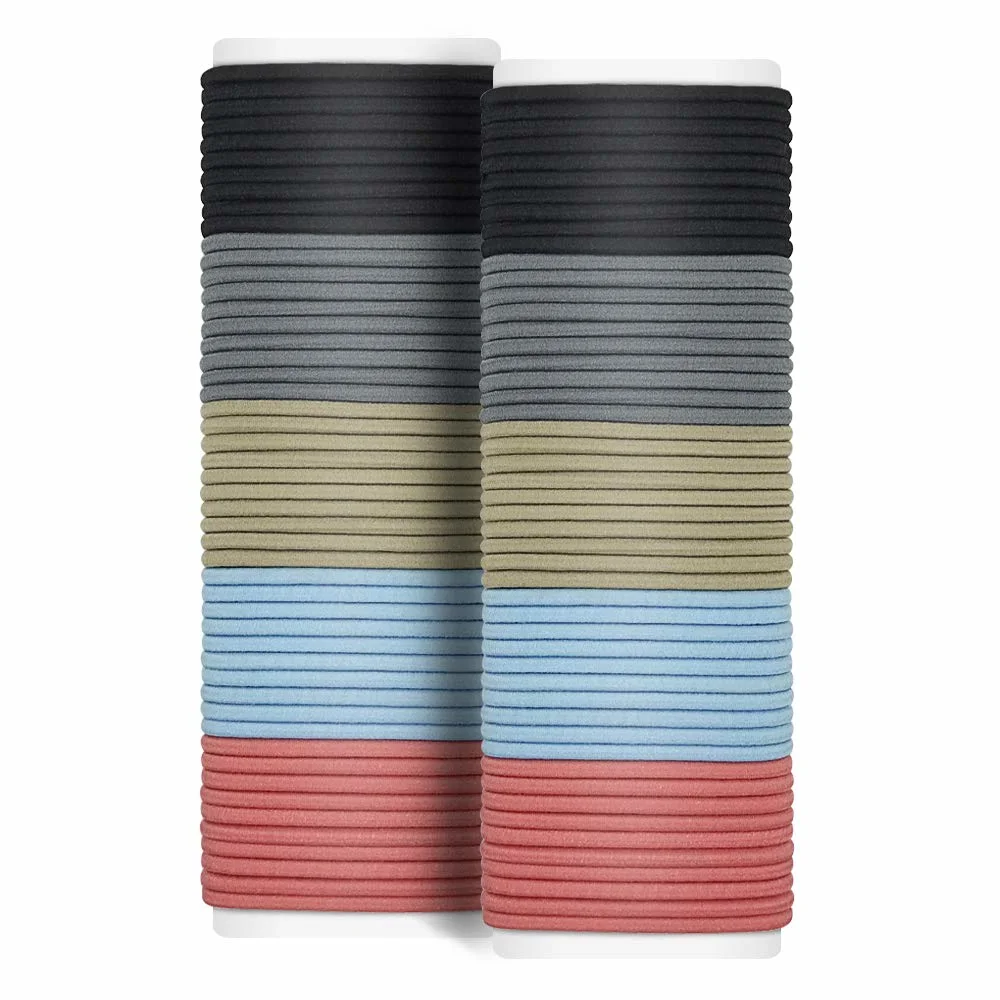 No-Metal Hair Elastics Hair Ties Ponytail Holders Hair Bands