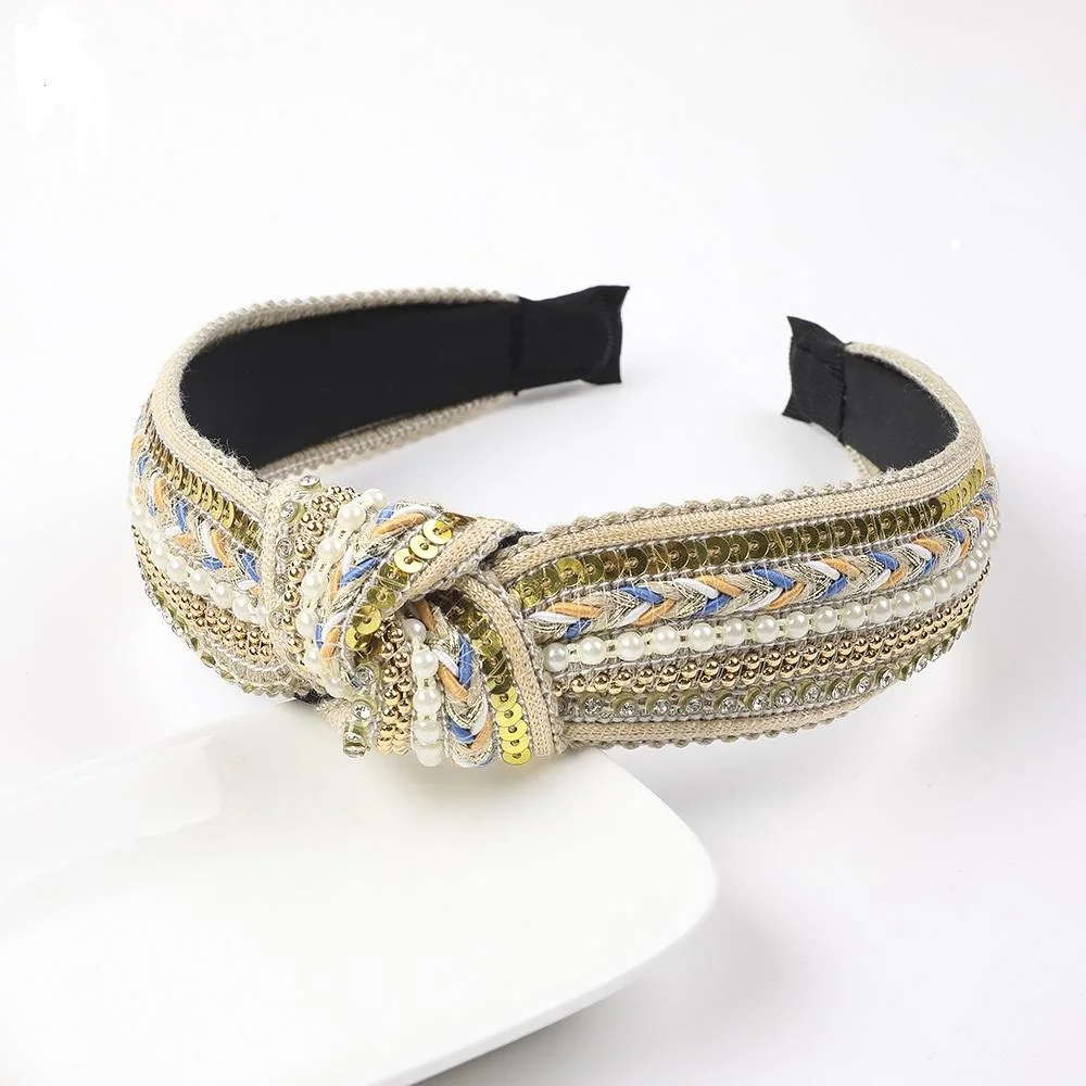 Hot Factory Wholesale Simple Fabric Manhand Hair Headband