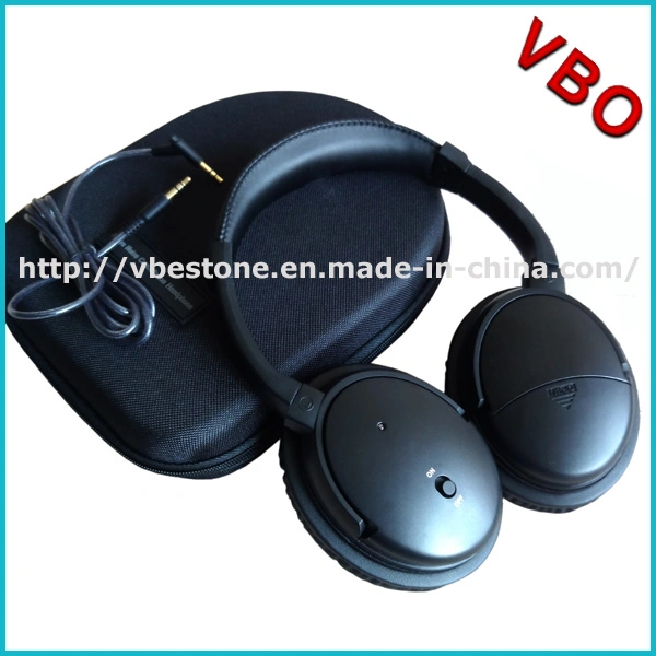 Factory Hot Sale Swivel Over Ear HiFi Stereo Active Noise Cancelling Wireless Headphone