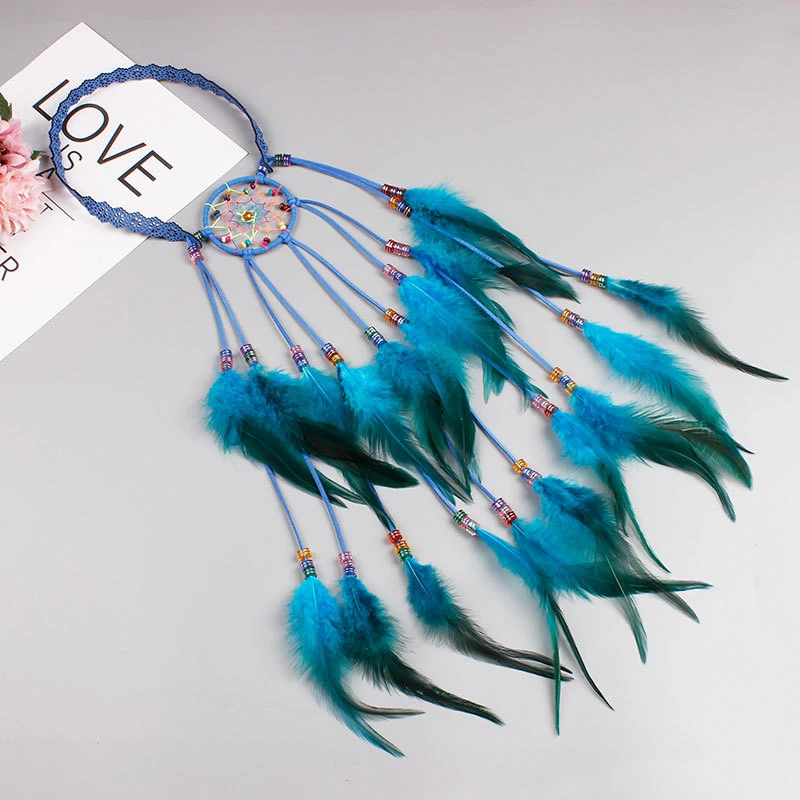 Dreamcatcher Feather Hair Band Boho Ethnic Style Headpiece Headband