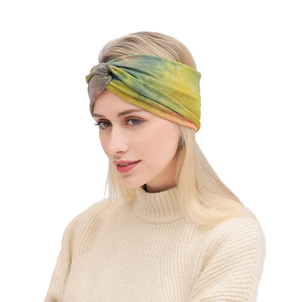 Wholesale Cheap Sports Decorative Elastic Headband Turban for Women