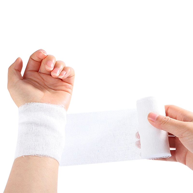 Hospital Gauze Roll Medical Surgical Consumables Sterile Cotton Conforming Gauze Roll Bandage