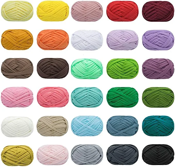 DIY Crochet Yarn Chunky Cloth Knit Market Basket Pet Bed Yarn 100g