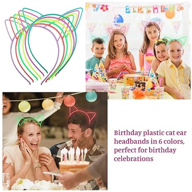 Plastic Birthday Headbands Glow in The Dark