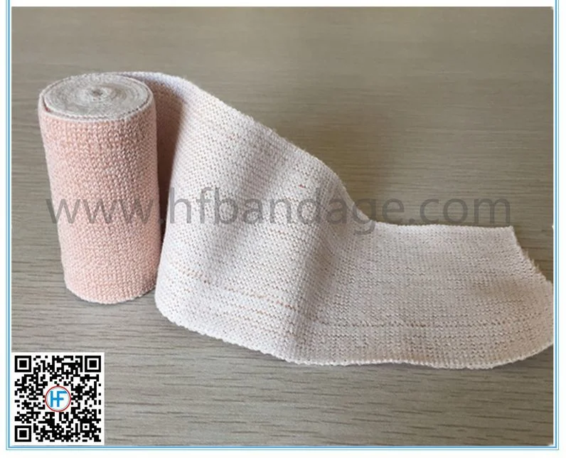 Stretched, Beige, Wide Surgical Bandages for Leg, Knee, Sprain, Wrist, Chest, Body, Medical