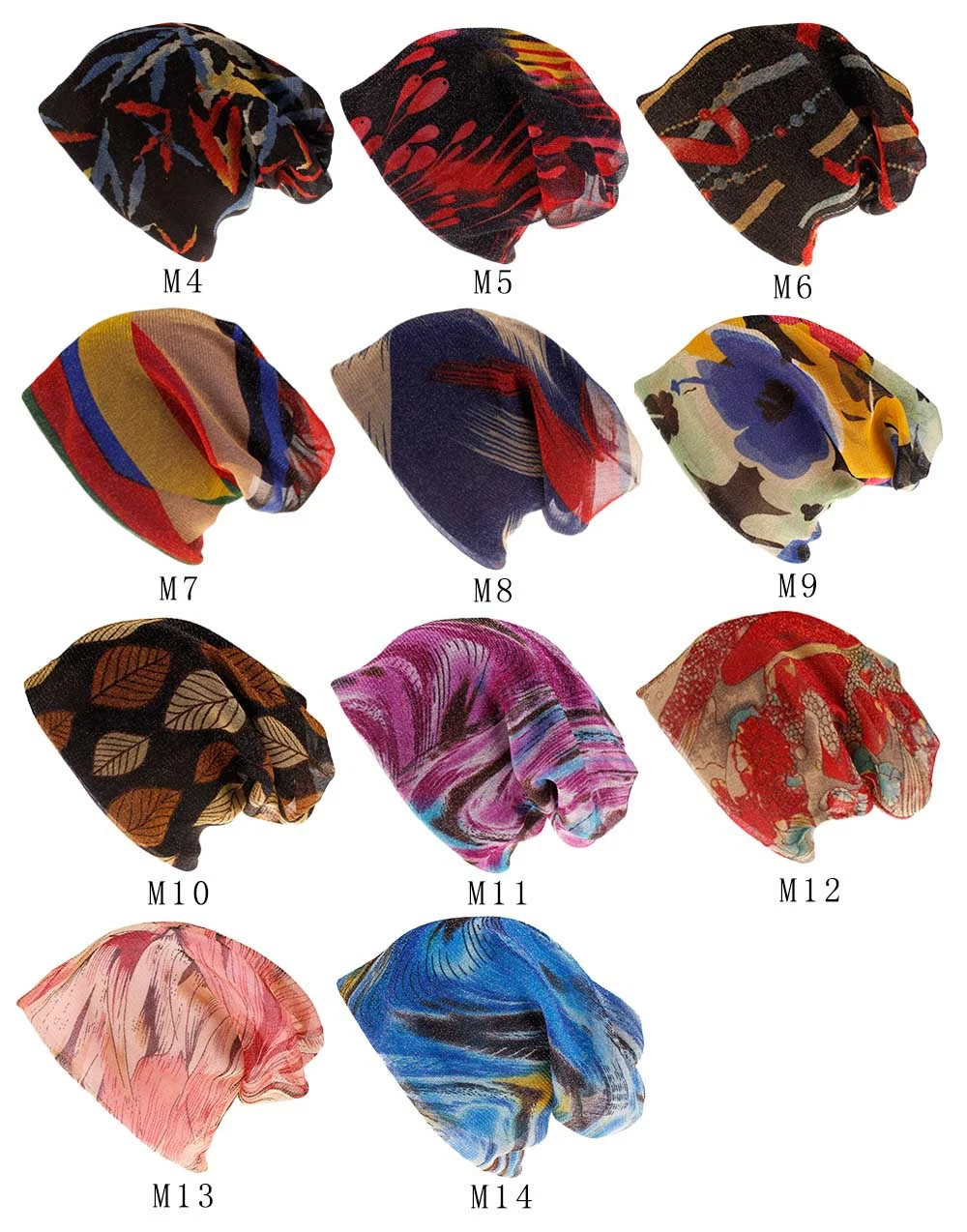 Wholesale Cheap Women Casual Breathable Hair Cap Bandana Headwear for Sleep