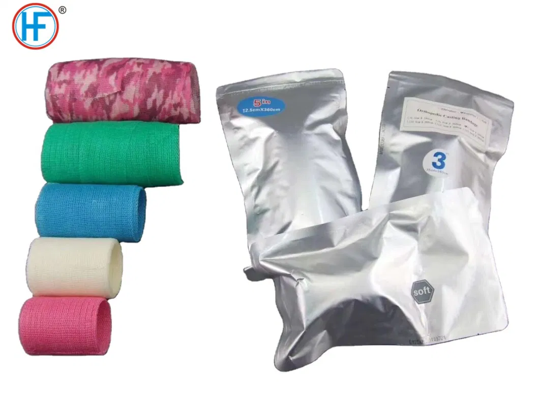 OEM Orthopedic Surgical Polymer Fiberglass Casting Tape Bandage