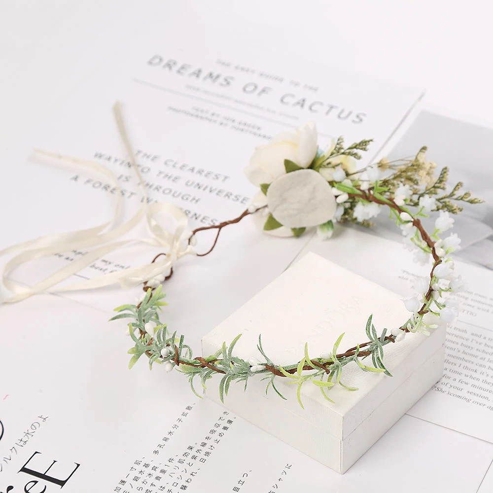 Flower Wreath Wedding Beach Floral Headband