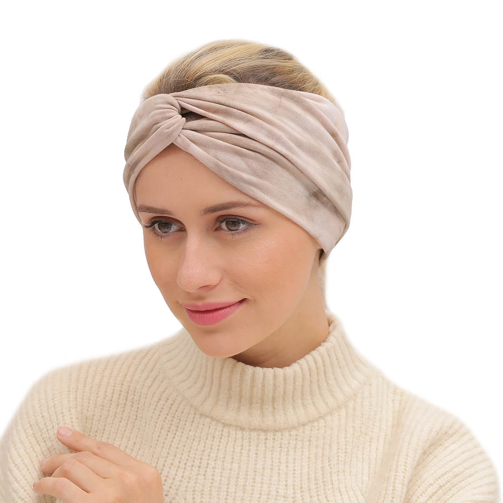 Wholesale Cheap Sports Decorative Elastic Headband Turban for Women