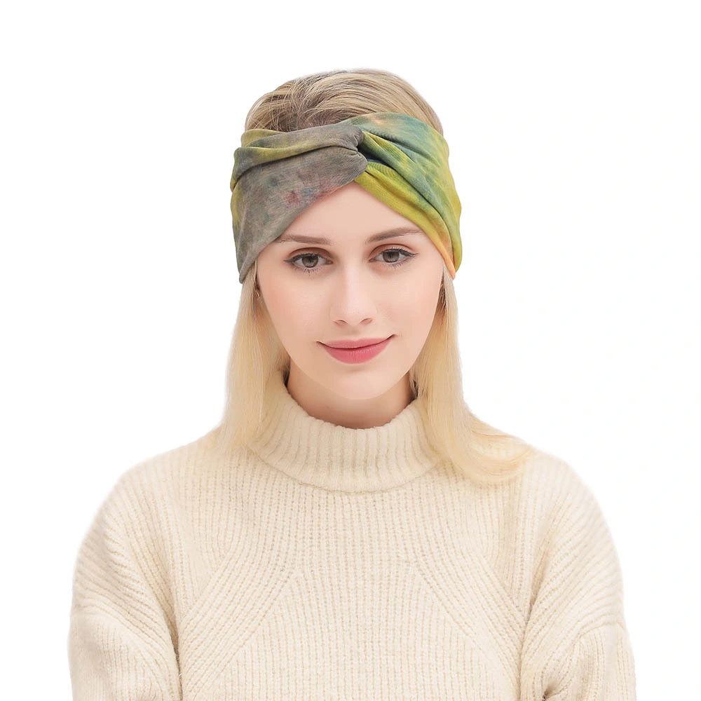 Wholesale Cheap Sports Decorative Elastic Headband Turban for Women