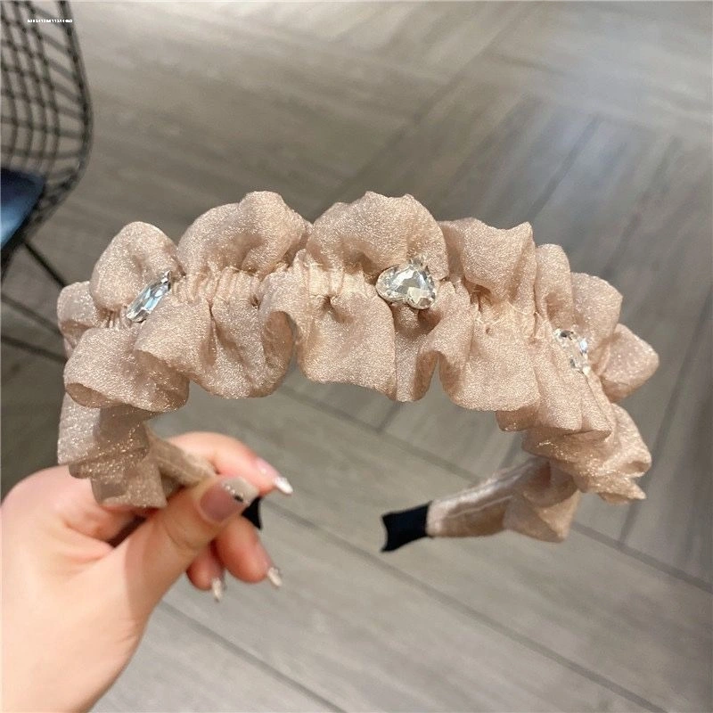 Korean Temperament Wrinkled Princess Style Hair Clip Headbands