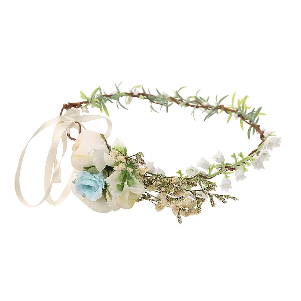 Flower Wreath Wedding Beach Floral Headband