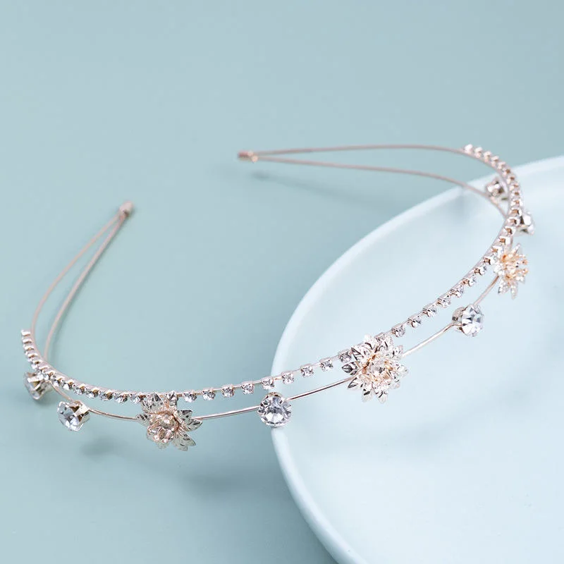 Rhinestone Hairband Crystal Star Diamond Metal Headbands