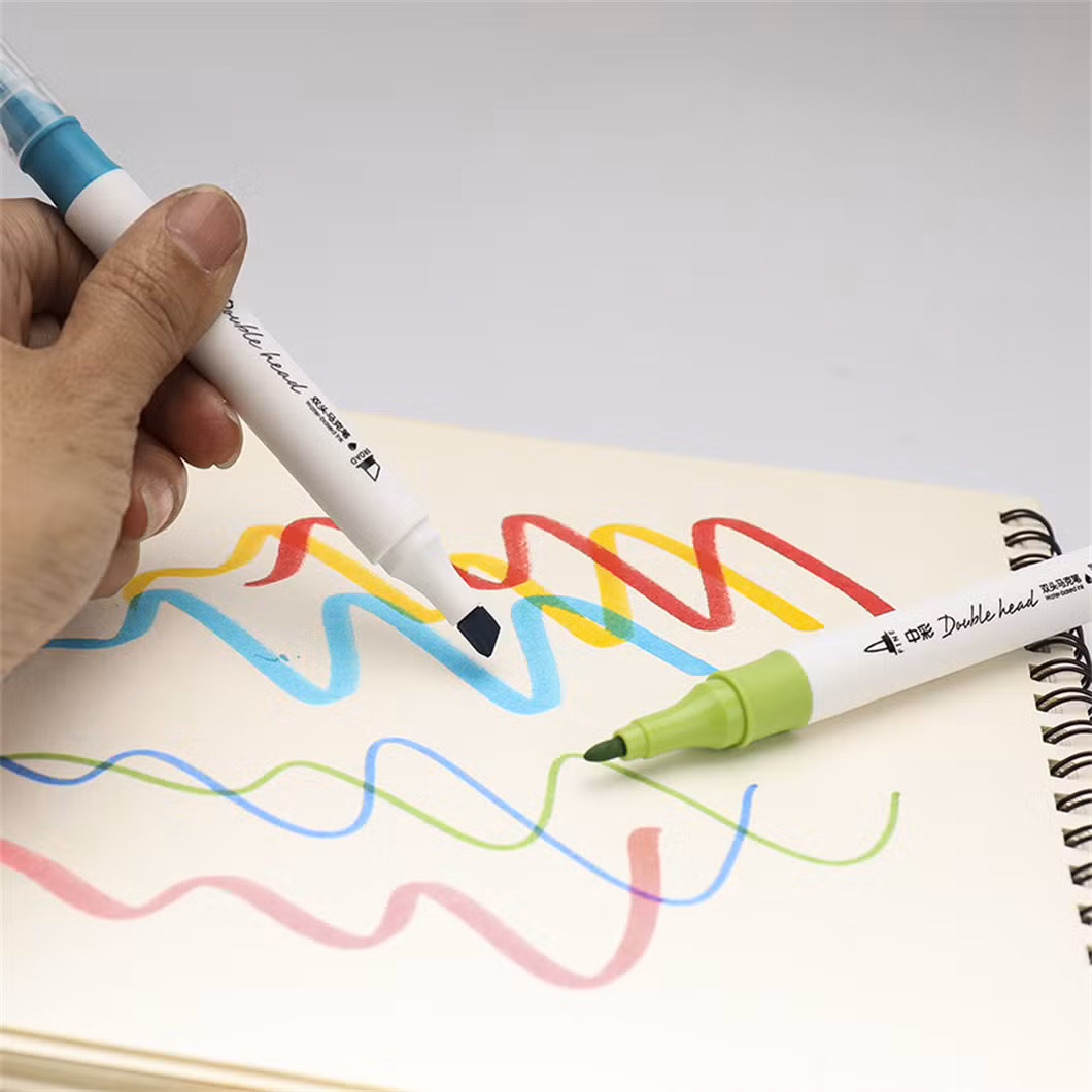 Bright Washable Non-Toxic Coloring Art Marker Pen