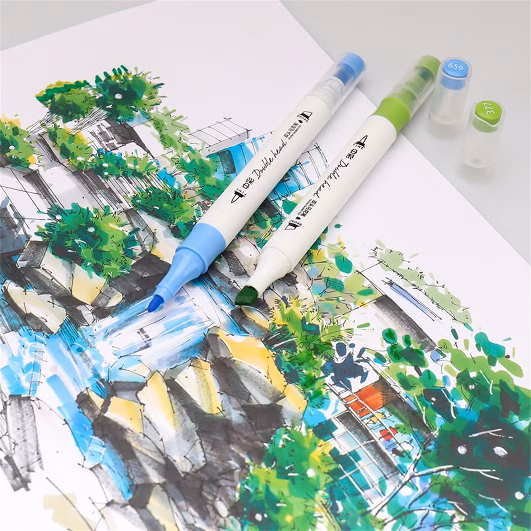 Bright Washable Non-Toxic Coloring Art Marker Pen