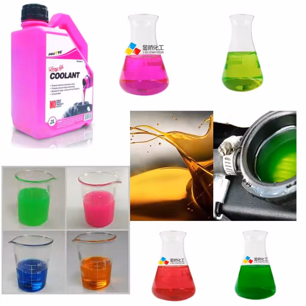 Hot Sale Red Fluorescent Dyes for Antifreezing Solution, Coolant Coloring.