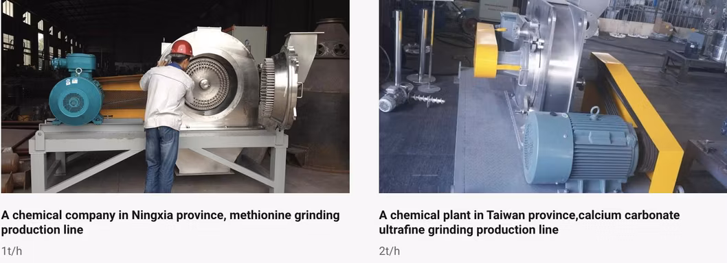 Multiple Rotor Ultrafine Impact Pin Mill for Pigments/Dyes/Pesticides Powder Mill