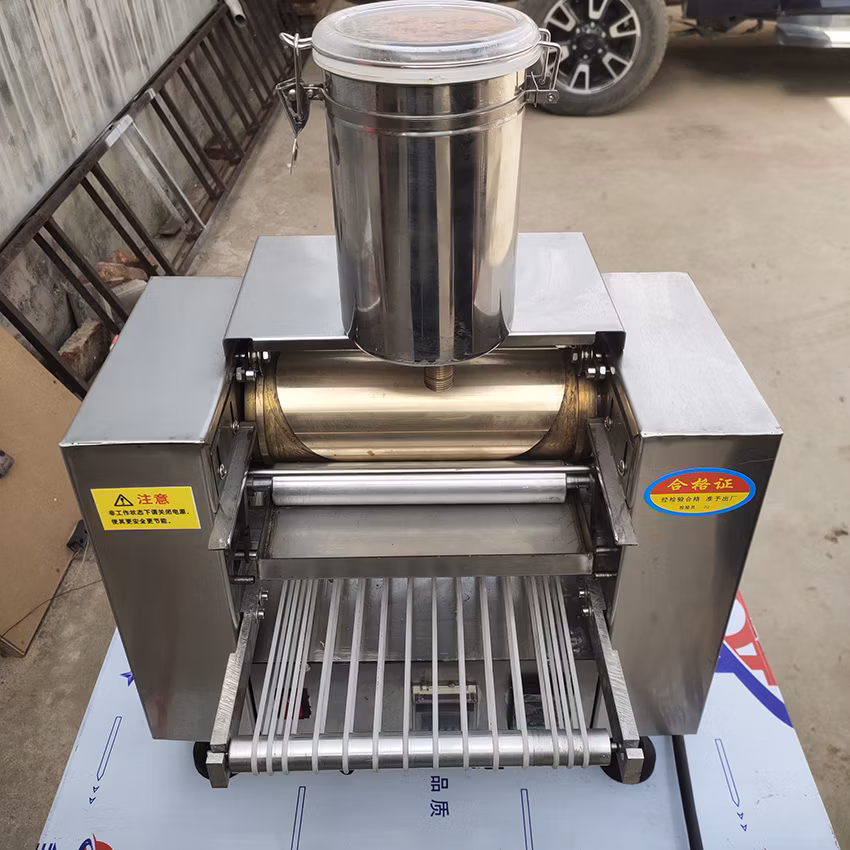 Professional Egg Tart Skin Rolling Thin Pancake Making Thousand Layer Cake Machine