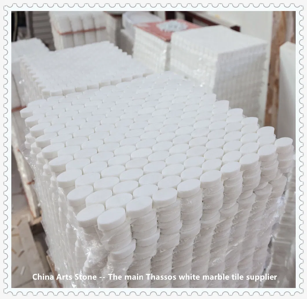 Top Quality Bianco Ariston White Marble Slab for Project Tiles