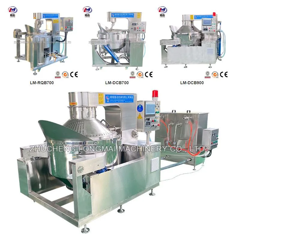 China Supply Industrial Popcorn Making Machine Commercial Chocolate Flavor Gas Popcorn Machine