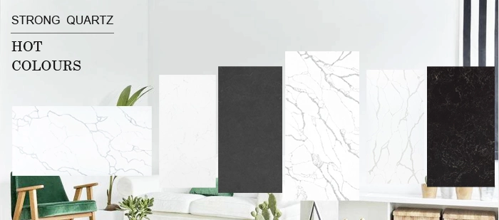 Calacatta White Artificial Quartz Stone Slab/Solid Surface