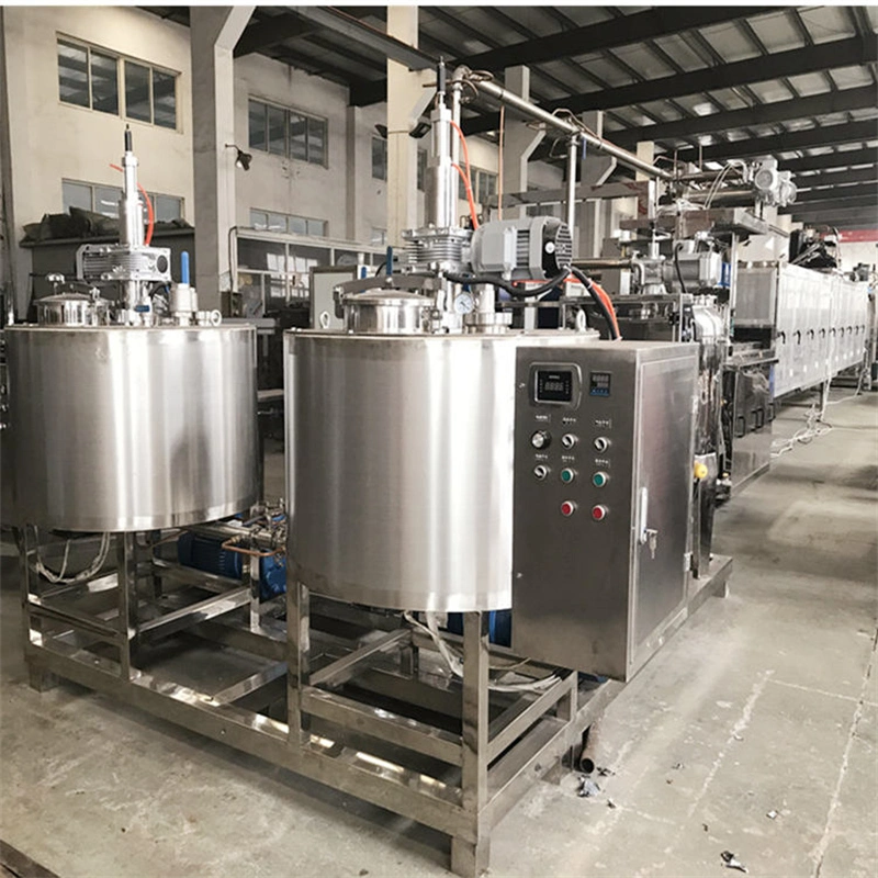 Big Capacity Automatic Vitamin Bear Jelly Candy Making Machine Pectin Gummy Candy Production Line