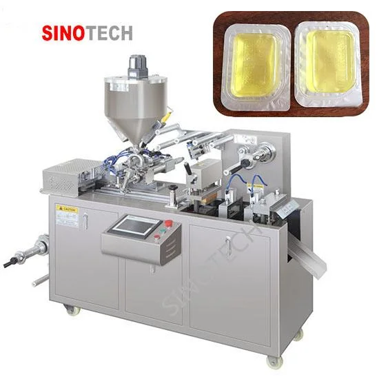 Fully Automatic Dpp Liquid Olive Oil Jam Sauce Ketchup Honey Butter Cheese Paste Cream Marmalade Blister Packing Packaging Machine