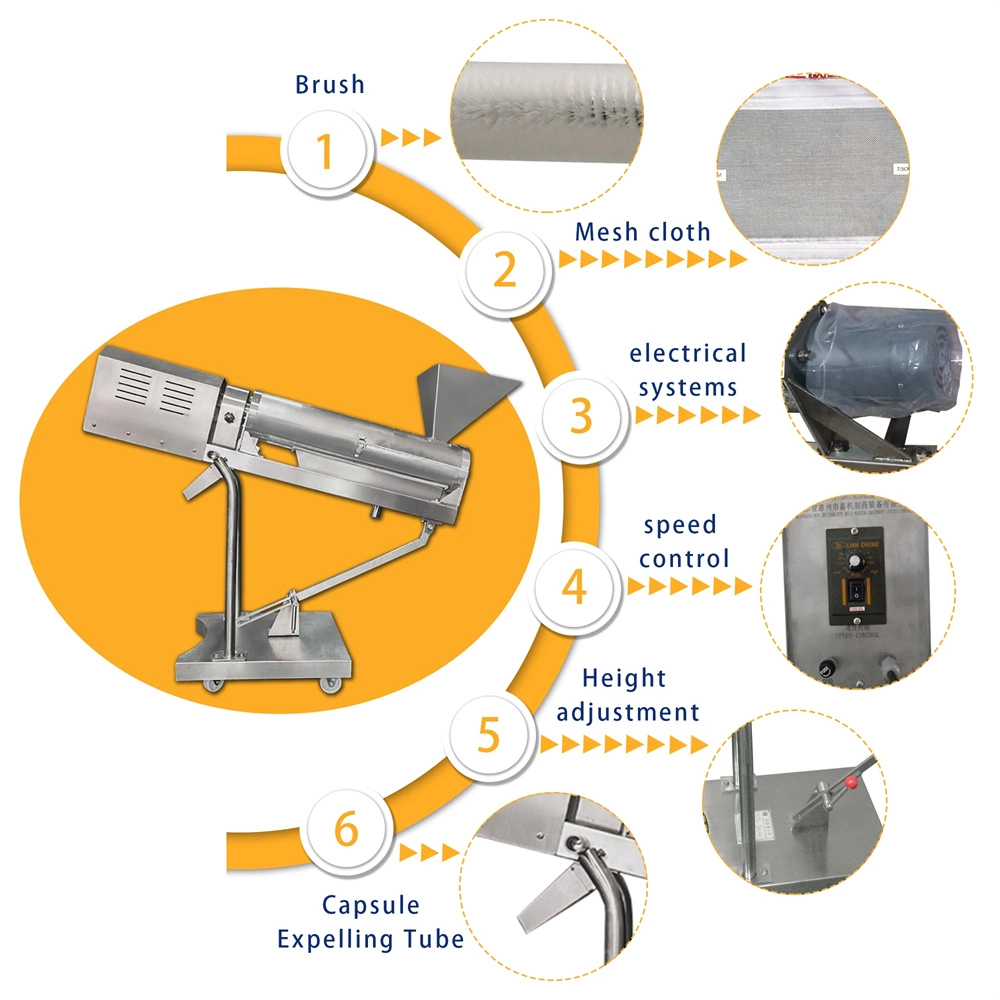 Jmj-1 Small Capsule Polishing Sorting Machine