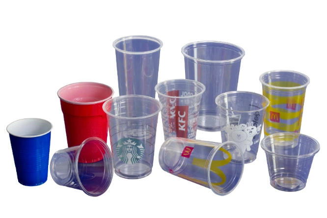 PP/Pet/HIPS Water Cup/Drink Cup/Jelly Cup Thermoforming Making Machine