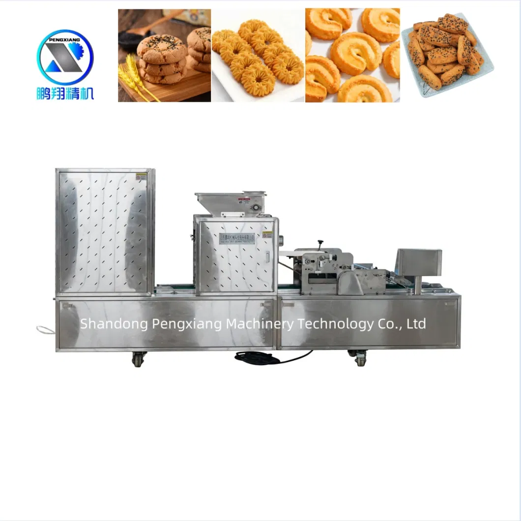 Bakery Equipment Automatic Tray-Feeding Peach Pastry Forming Machine Biscuit Making Machine Cake Making Machine