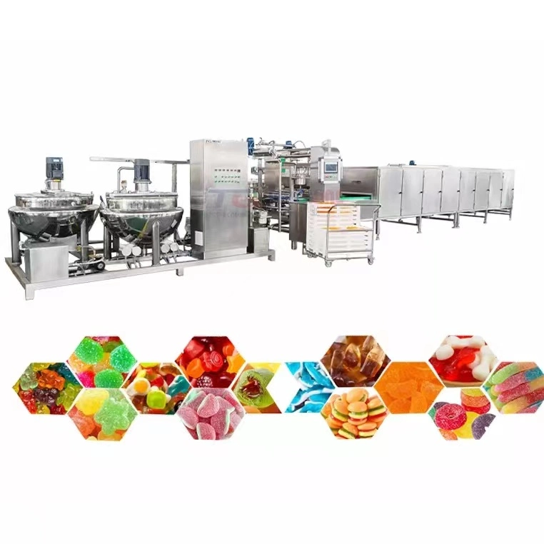 Tg Convenient Operation Automatic Gummy Candy Production Line Gelatin Jelly Gummies Candy Depositor