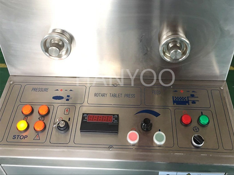 Hanyoo Zpw-17 Candy Tablet Making Machine Pill Tablet Press Machine for Sale Pharmaceutical Production Line