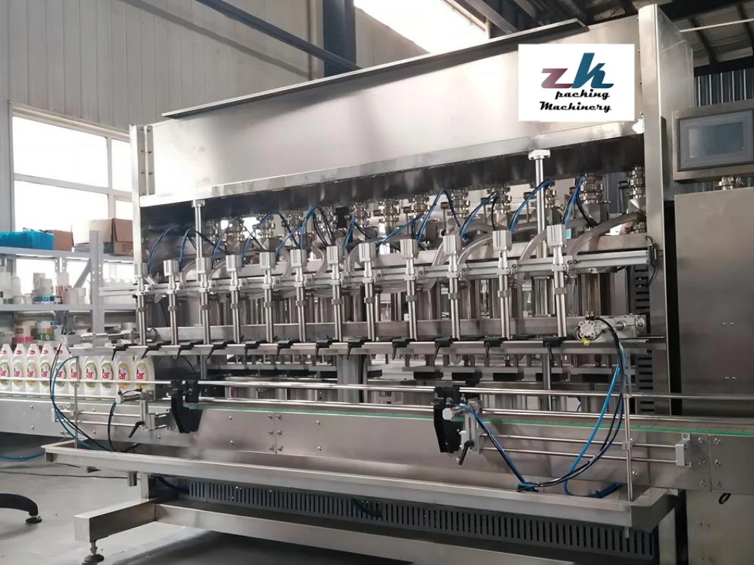 Automatic Production Machine Bottle Liquid Filling Capping Labeling Line