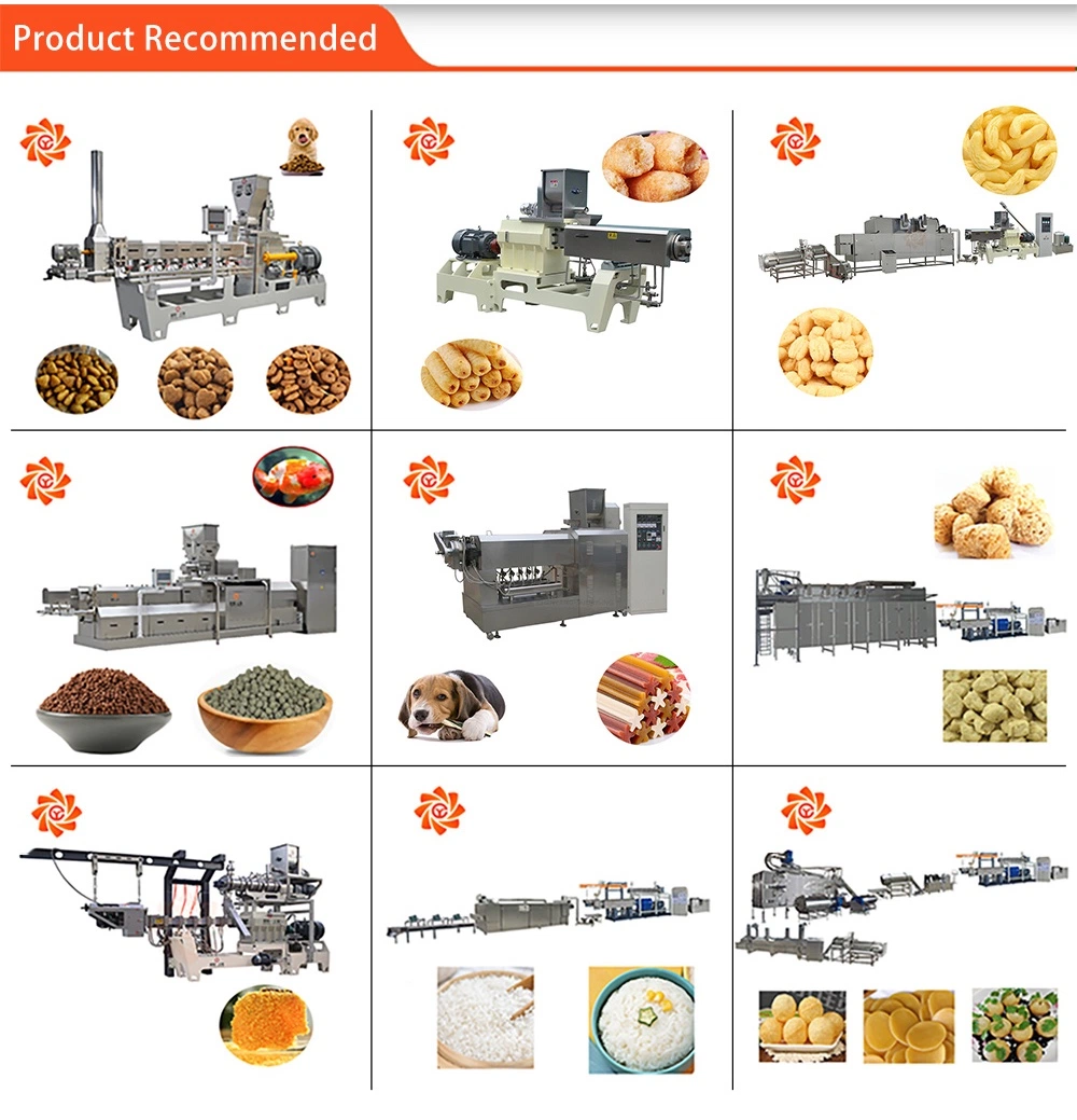 Automatic Pet Treats Making Dog Pallet Soft Chews Gum Stick Food Chewing Single Screw Extruder Process Production Line Machinery