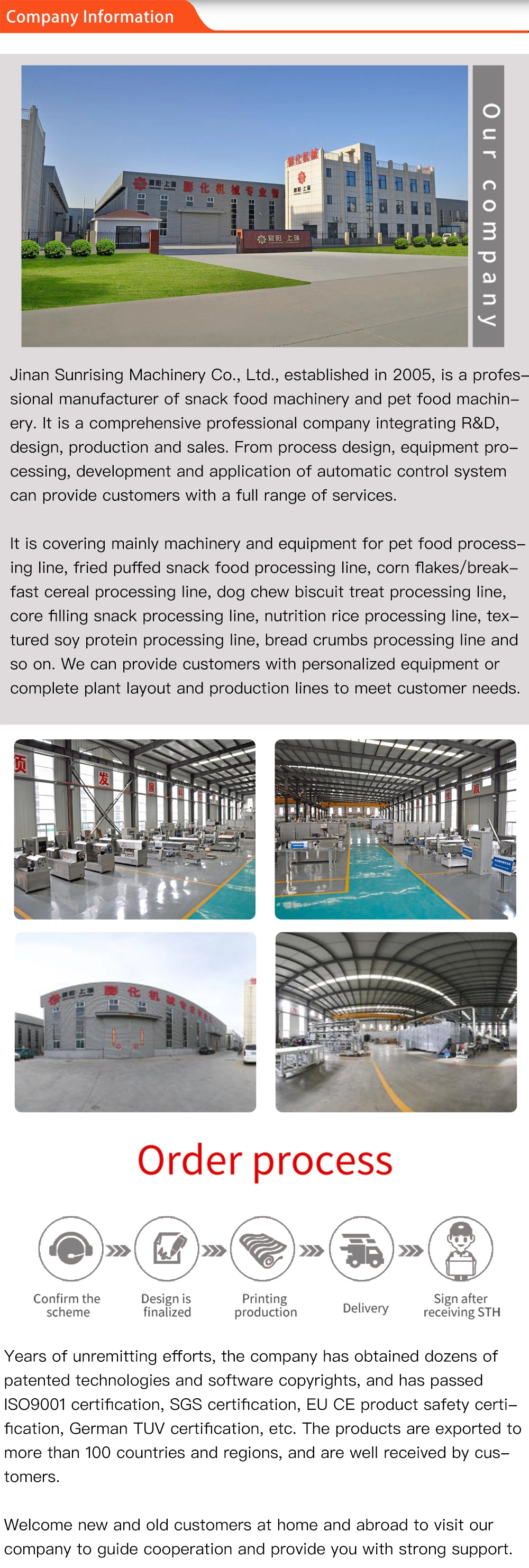 Automatic Pet Treats Making Dog Pallet Soft Chews Gum Stick Food Chewing Single Screw Extruder Process Production Line Machinery