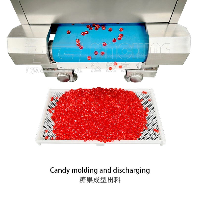 Full Automatic Candy Vitamin Pectin Gelatin Jelly Candy Gummy Bear Production Line