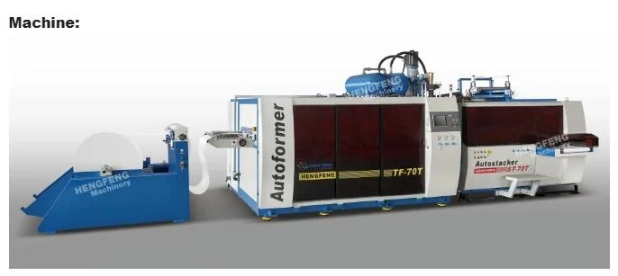 (HFTF-70T) Jelly Cup Plastic Forming Machine Thermoforming Machine