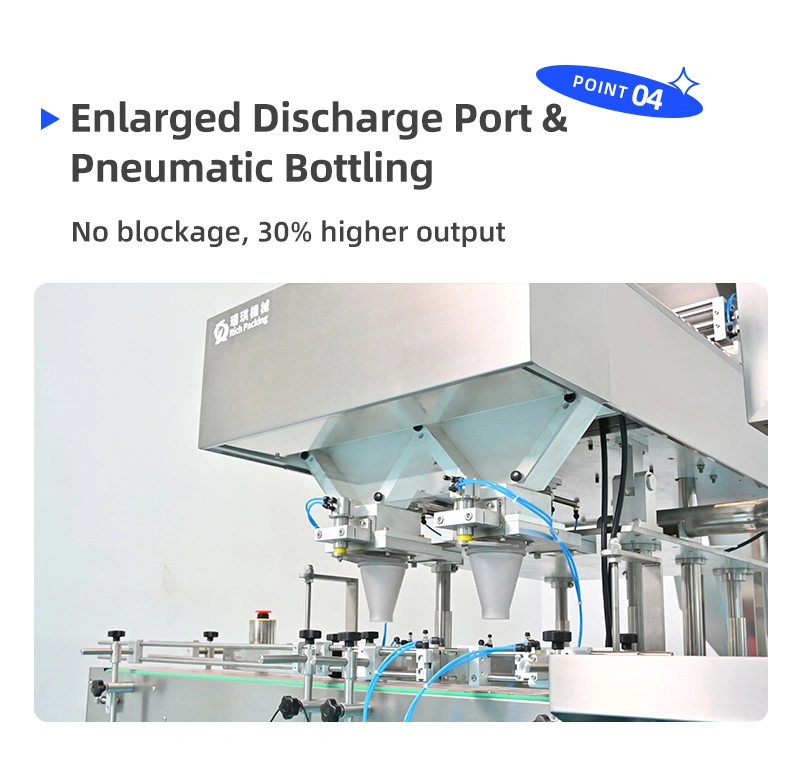 High Speed Fully Automatic Vitamin Pectin Gummy Bear Milk Counter Candy Counting Machine