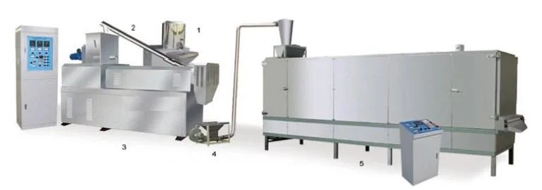 High Moisture Meat Analogs Soya Bean Protein Making Production Machine