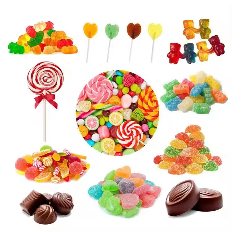 Gummy Candy Depositing Line Marmalade Toffee Candy Making Machine