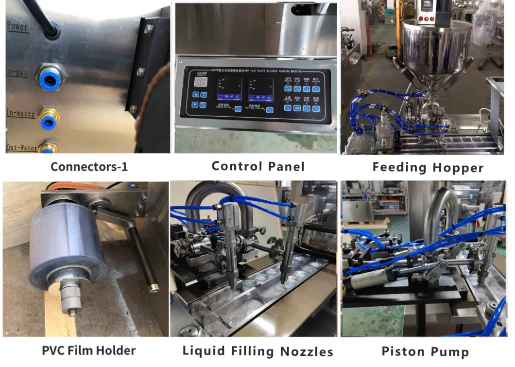 New Fully Automatic Liquid Olive Oil Honey Butter Cheese Marmalade Jam Sauce Ketchup Blister Packing Machine